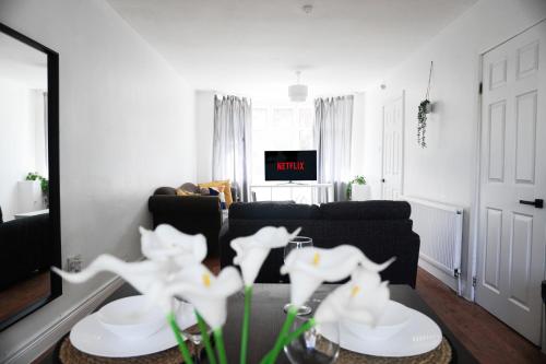 Stylish 3BD Home, Perfect for Groups - Sleeps 7, Nr Coop Live & Etihad, Secure Parking, Manchester (fotografie 6)