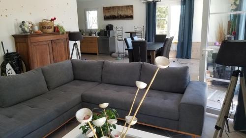 Bastide avec jardin arboré, piscine, proche plages gîte à louer Mas de Marignan