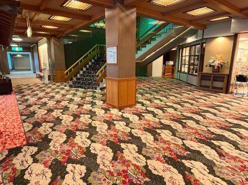 Lobby, Itoen Hotel Shima in Nakanojo