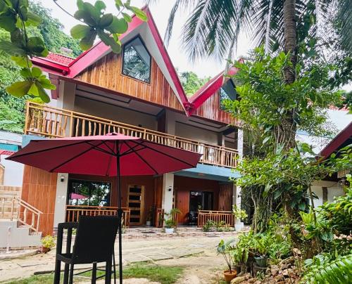 A szálláshely kívülről, White Beach Front and Cottages Hinugtan Resort in Buruanga in Buruanga