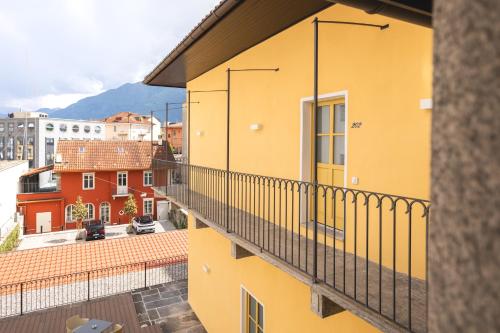 Balcony/terrace, Palazzo Canetti Locarno - Piazza Grande - Suites & Rooms - Easy Self Check-In in Locarno City Center