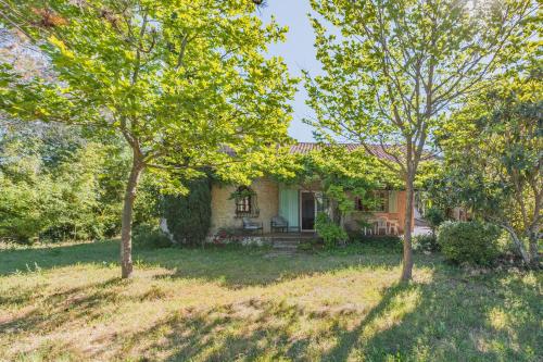 Le Mas des Trois Sources - Grand jardin gîte à louer Lagamas