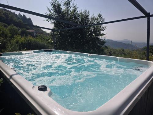 Peldbaseins, La Casa Rossa - Villa con piscina privata in Localita Goraiolo