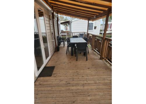Facilities, Mobil-home Clim, TV, LV, LL Camping LA CARABASSE 4etoiles - MH-A014 near La Brasserie
