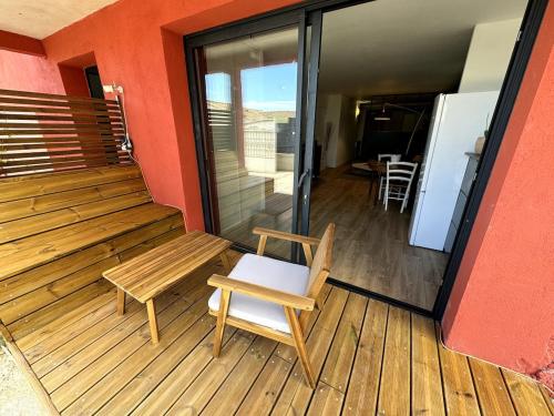 Balcony/terrace, Charmant Studio au calme in Grabels
