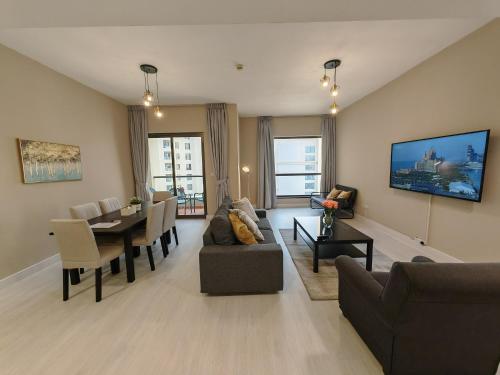 unique 3BR Aprt near Metro and Mall on JBR Beach, Dubaj (fotografie 5)