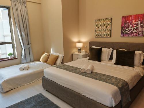 unique 3BR Aprt near Metro and Mall on JBR Beach, Dubaj (fotografie 9)