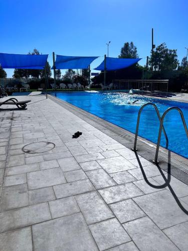 Swimming pool, PARADISE in IR YAMIM in Beach Poleg