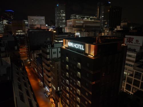Exterior view, APA Hotel Akihabara Ekihigashi in Akihabara