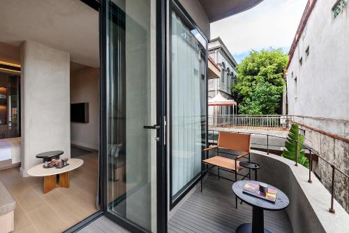 발코니/테라스, Lingan Anmo Hotel in 구랜규 아일랜드