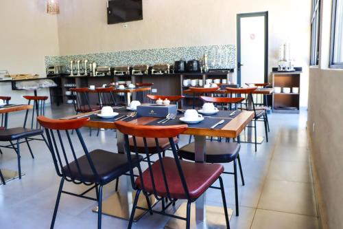 ห้องอาหาร, Savanna68 Hotel in วิคตอเรีย ฟอลส์