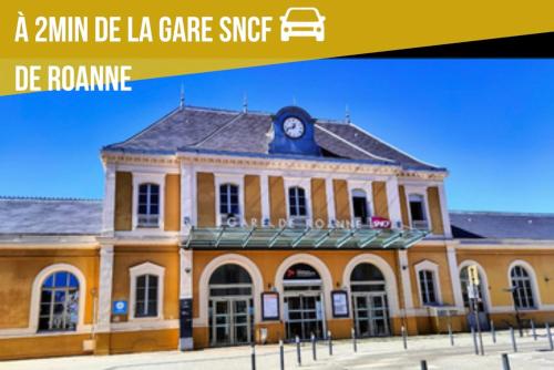 Bleuet Roanne centre-ville -Parking & Clim in Roanne