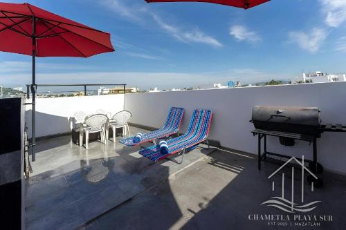 Fasilitas, Luxe Modern-5 Star Area-Walk 2 Beach-Pool-View-King Bed in Mazatlán
