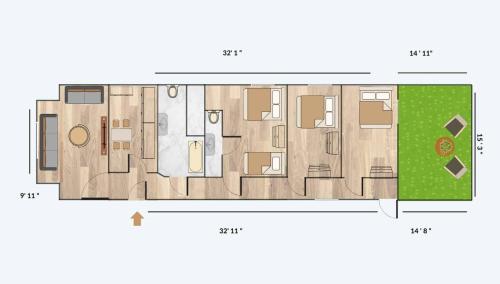 Heart of Ealing Apartment with Garden - image 9