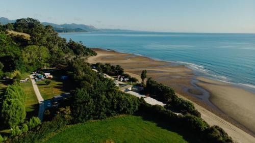 Strand, Golden Bay Holiday Park in Arany Öböl