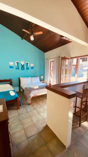 Superior Triple Room room in Pousada Juannas Buzios