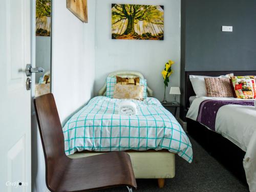 Bucknall Lodge Hanley Family Room 1 chambre d'hôte Bucknall