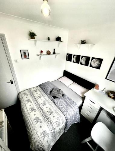 Double Room in a Cozy shared apartment, Custom House Harbour Apartments, Dublin (fotografie 6)