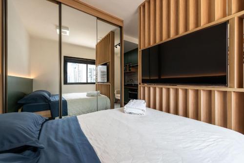 Studio na Vila Olímpia com Lazer Completo - VO802, San Paolo
