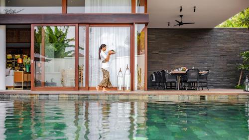 Villa with Private Pool room in Villa Indrani