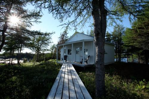 ทัศนียภาพภายนอกโรงแรม, Pourvoirie La Corneille in ฮาฟเร-เซนต์-เพียร์ (ควิเบก)