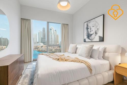 Keysplease Full Fountain&Burj Views, Grande Tower 14 Downtown, Dubaj (fotografie 2)