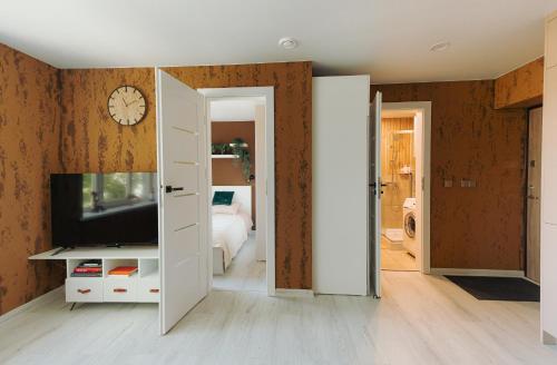 Kilátás, Apartment in Dreverna I Near Lagoon I in Priekule