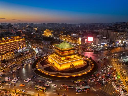 Vue extérieure, Xi'an Qingmo Youth Hostel Bell & Drum Tower-Near Subway&24H Reception&English Service&Free Luggage S in Xian