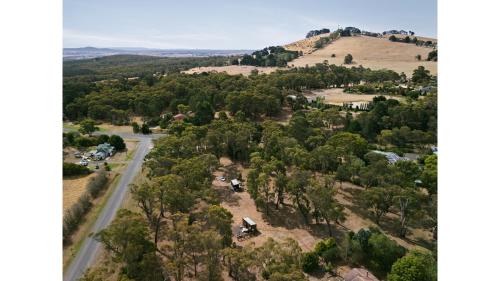 A szálláshely kívülről, Delightfully Tiny by Tiny Away in Creswick