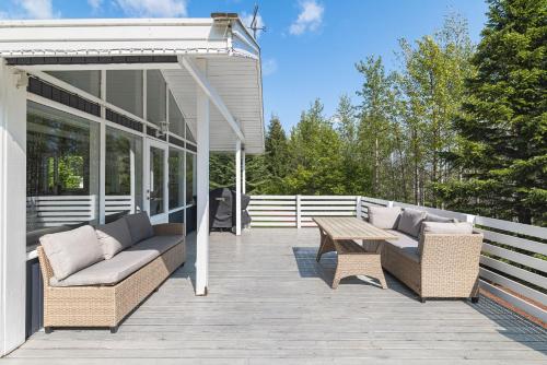 陽台/露台, Cozy Cabin - Golden Circle in 勒伊加湖