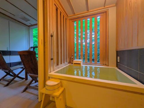 Twin room 35 square meters with Open-Air Bath - Non-Smoking