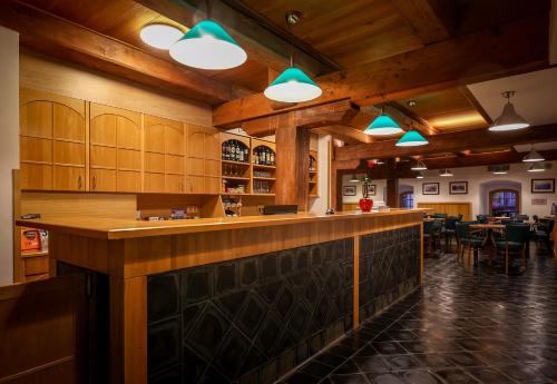 餐廳, 麥林酒店 (Hotel Mlyn) in 捷克克魯姆洛夫