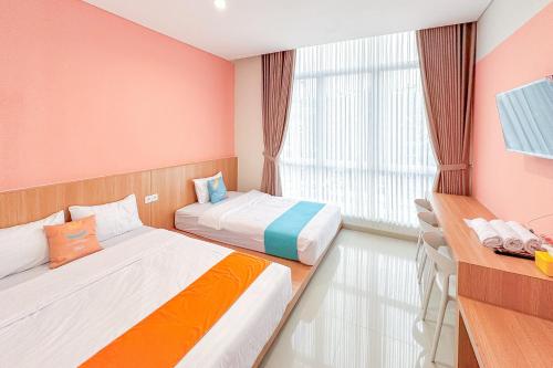 Chambre, SANS Stay Nagomi Gayamsari Semarang in Pedurungan