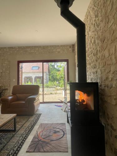 Maison chaleureuse- cheminée, nature et sport ! (Maison chaleureuse- cheminee, nature et sport !) in Ande