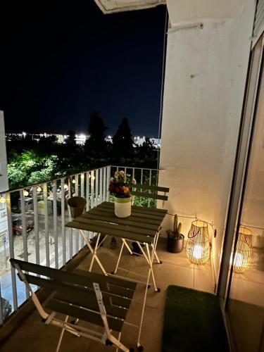 Balkons/terase, Abadesa Apartments in Benetusser
