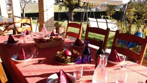 Dārzs, Agriturismo Rosso di Sera in Cugnoli