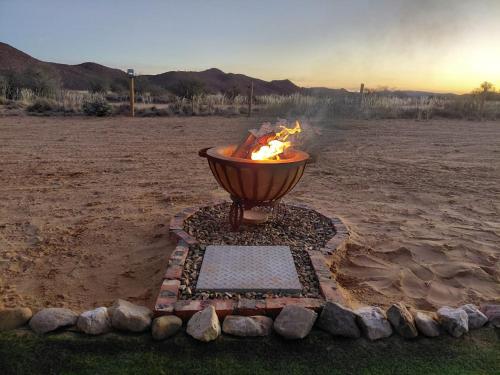 Karoo Stone camper in Ladismith