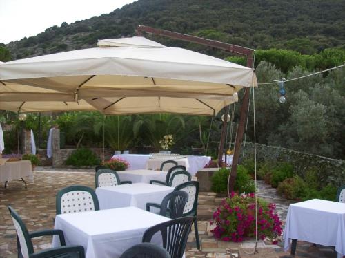 Étterem, Hotel Castello Monticello in Giglio Island