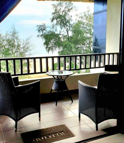 Balcony/terrace, SAMSURIA BEACH SUITE APARTMENTS in Balok
