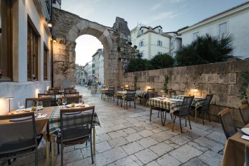 Restaurang, Hotel Peristil in Split