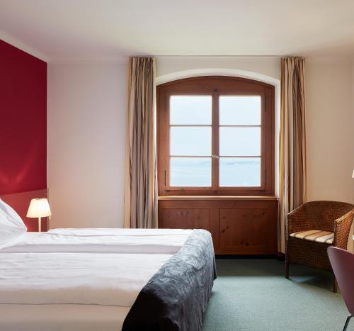 Double Room with Lake View room in See- und Seminarhotel FloraAlpina Vitznau