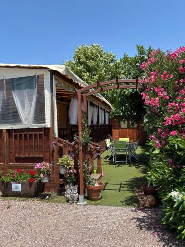 Exterior view, Myosotis mobile home 6p camping siblu near Les Coloniaux