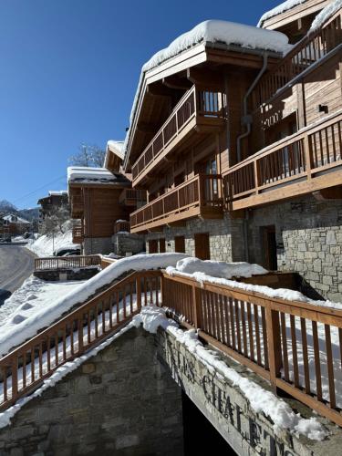 Exterior view, Appartement de luxe 6 personnes 3 chambres Meribel Mottaret location du samedi au samedi in Meribel