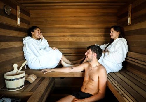 Sauna, Hotel Tiber in Fiumicino Airport