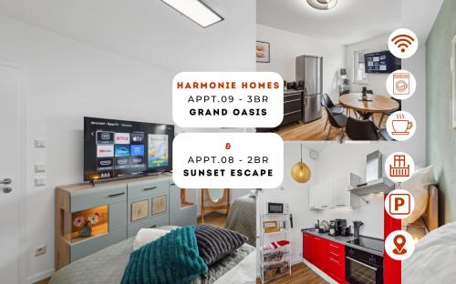 Harmonie Homes - fur alle Gaste, Gruppen und Familien bis zu 8 Gaste - Neubau 2025 - Premium Betten - Sulzemoos