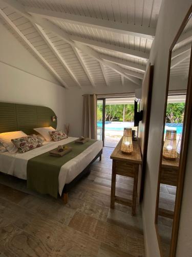hotel la Metisse in Saint Francois