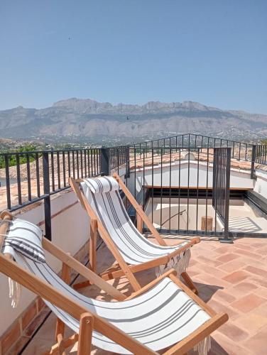 Altan/terrasse, Nomad Hotel & Spa Altea in Altea