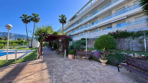 Garden, Aguamar Vybdenia in Les Marines Beach