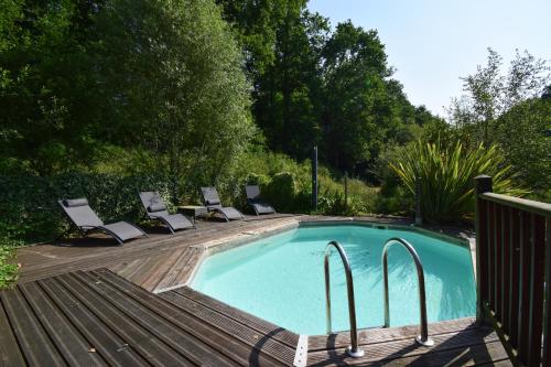 Okolí, Chalet avec piscine privée et lac à Sos (Chalet avec piscine privee et lac a Sos) in Sos