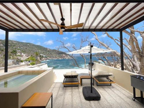 Balcony/terrace, Villa Solara, Acapulco in Brisas del Marques